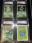 CGC 10 Bulbasaur Evolution Line Slab Pack