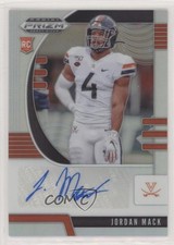 2020 Panini Prizm Draft Picks Rookies Silver Jordan Mack #180 Auto rg5