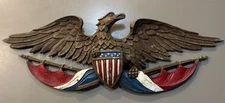 Aluminum Federal Eagle 24-31 26.5” Well Cast & Hallmarked Virginia Metalcrafters