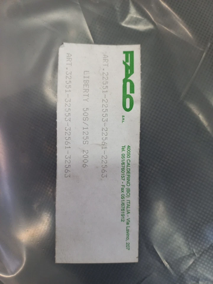 Parabrezza FACO piaggio Liberty 50/125 - Immagine 2 di 2