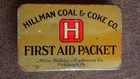Vintage Coal & Coke Co Miners First Aid Kit Mining Safety Appliances