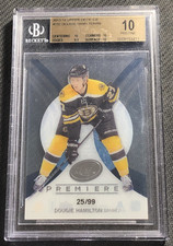 2013-14 UPPER DECK ICE DOUGIE HAMILTON ROOKIE PREMIERES #ed /99 BGS 10 PRISTINE