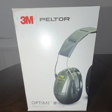 3M PELTOR Optime II Hearing Protector Ear Muffs H520A 1 Unit