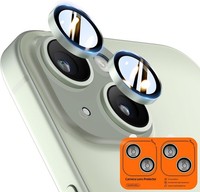 Kameraschutz FüR Iphone 15 15 Plus Ultra Hd 9H+ Kratzfest Einfach Montage GrüN