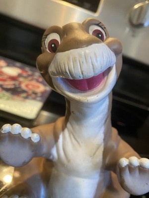 Vintage The Land Before Time Littlefoot Dinosaur Hand Puppet 1988 Pizza Hut