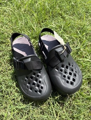 CHACO Chillos Clog Women's Black Adjustable Buckle Strap Sandals