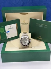 Rolex Submariner 116610LN Oyster Bracelet with Black Bezel 40mm Box & Papers