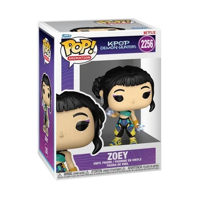 PREORDER JANUARY 2026 K-POP DEMON HUNTERS FIGURINE ZOEY N° 2256 POP FUNKO