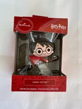 Hallmark Harry Potter Christmas Ornament 2019 Red Box Flying on Broom~