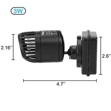 hygger Quiet 530 GPH Wave Maker Powerhead for 15-40 Gal Salt & Freshwater Tank