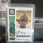 Panini Chronicles Draft Picks 2021-22 Joshua Langford RC Auto #CR-JLA MSU