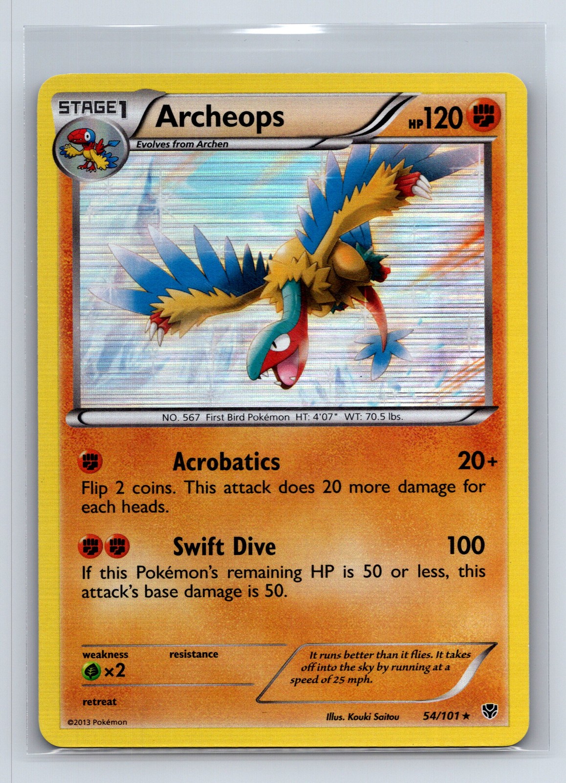 Plasma Blast #54/101 Archeops