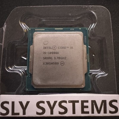 Intel Core i9-10900K Processor (3.7 GHz, 10 Cores, FCLGA1200)