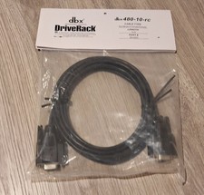 480-10-RC 10ft cable for DBX DriveRack to PC connection. New never opened. 