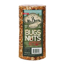 Mr Bird's Bugs Nuts  Fruit Cylinder Block 24 oz Bird Seed Feed