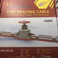 YeloDeer Pipe Heating Cable - Efficient De-Icing Cable for Water Pipes