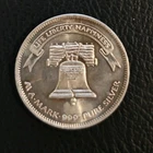 1983 Liberty Silver Round – 1 Troy Oz .999 Fine Silver – Vintage Patriotic