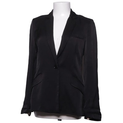 H&M, Blazer, Größe: 38, Schwarz, Nadelstreifen, Damen #wFS
