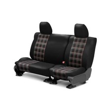 For Subaru Wrx 15-17 Caltrend Plaid 2nd Row Red Black Custom Seat Covers For Subaru Wrx 15-17 Caltrend Plaid 2nd Row Red Black Custom Seat Covers