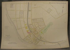 Pittsburgh Maps / Plat Map of Pittsburgh Including Parts of Hazelwood 1890