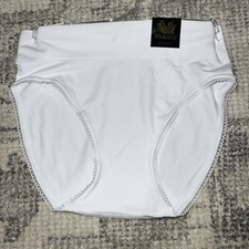 Wacoal Hi-Cut Brief Small Smooth Panties 871332 White NWT