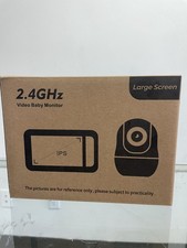 Imagen de SM663 2.4GHz Digital Wireless Video Baby Monitor 5" LCD Night Vision Two Way