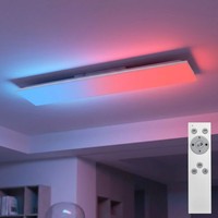 Deckenlampe Deckenleuchte Panel Wohnzimmerlampe Cct Dimmer Fernbedienung Rgb Led