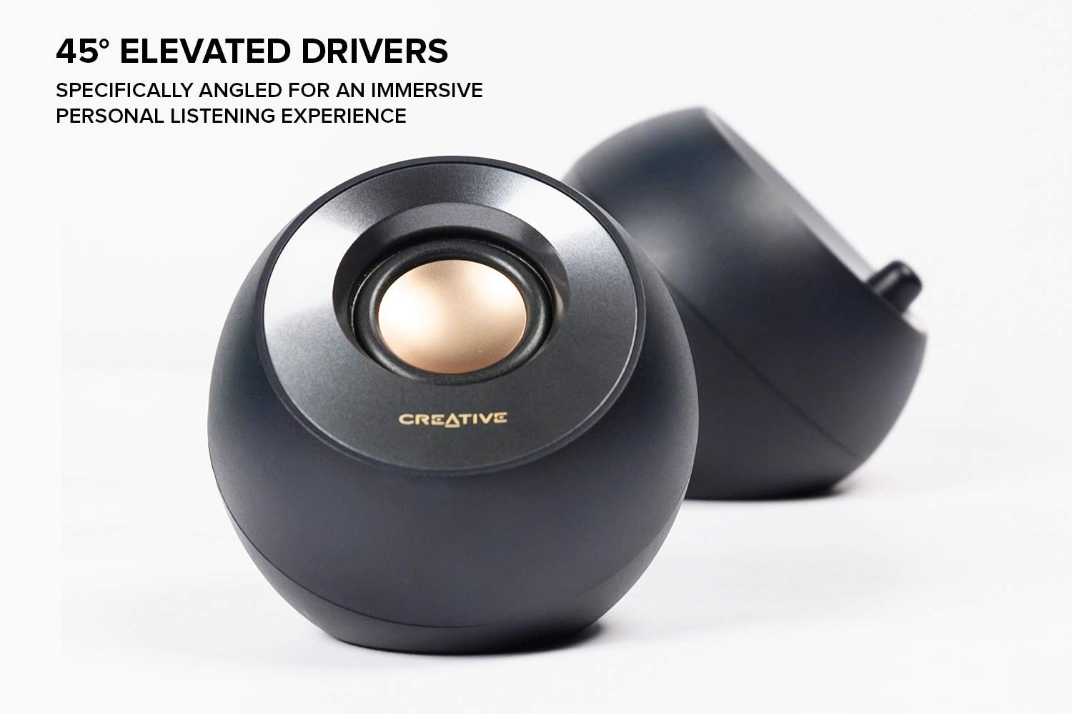 Creative Pebble V2, 2.0 USB Desktop Stereo Speakers for PC/Laptop ...