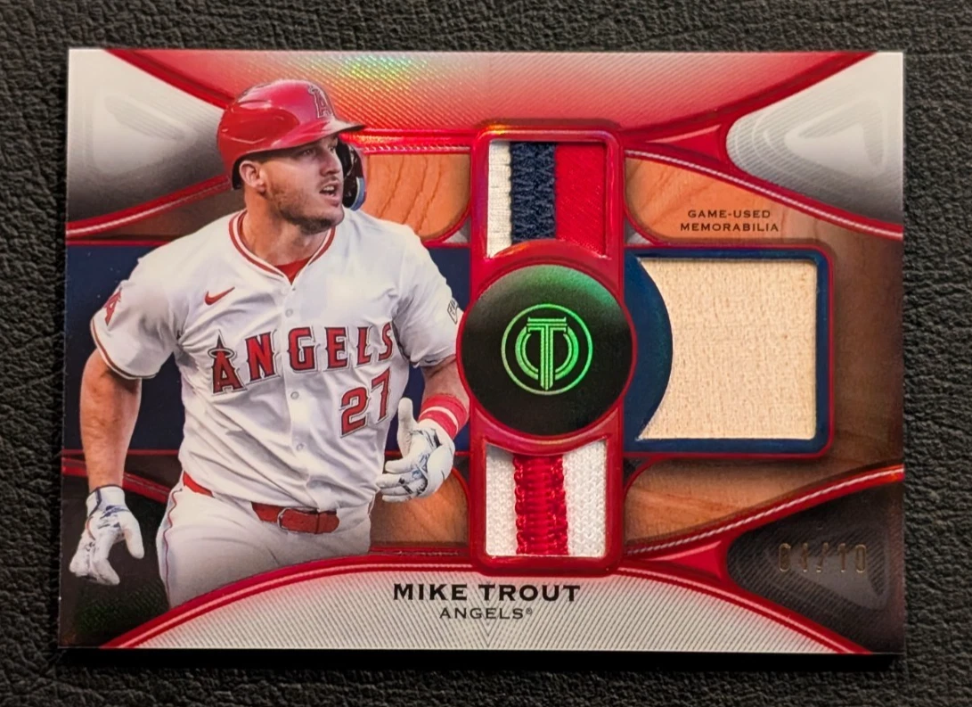 Topps Mike Trout Baseball Sports Trading Cards & Accessories