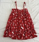 Janie And Jack Red Poppy  Floral Shift Dress Size 6 — photo 5