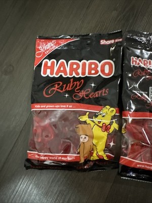 2x Haribo Jennie Ruby Hearts Jennie s Edition 8oz Bags - Limited 2025