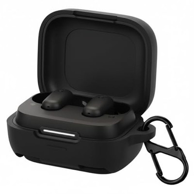 FINON Case for Anker Soundcore P30i Earphones with Carabiner Strap Stylish and