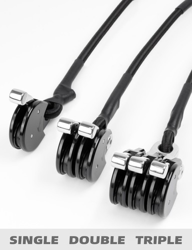 BLUEWING Lega di Alluminio Anodizzato Rigido Blu Water Outrigger Line Lock PRO - Foto 47 di 63