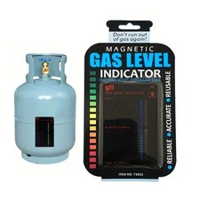 Propane Tank Level Gauge Magnetic Lpg Gas Indicator Butane Fuel Level