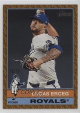 2025 Topps Heritage Color of the Year 10/76 Lucas Erceg #62 0zg4