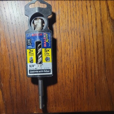 Bosch bulldog extreme 5/8 x 6'' Concrete w/rebar SDS Plus BIT
