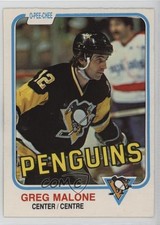 1981-82 O-Pee-Chee Greg Malone #264 1e5k