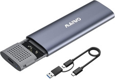 MAIWO M.2 Nvme SSD Enclosure, USB 3.1 GEN2 10Gbps Support UASP Trim, 8TB Capacit