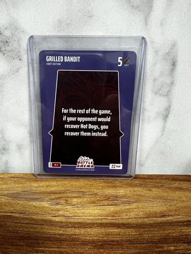 2026 Bo Jackson Battle Arena Grilled Bandit 1st Edition Play Card SSP #PL-1