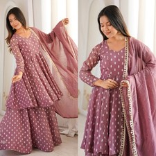 Sharara Salwar Suits For Women Readymade Salwar Kameez Indian Wedding Partywear