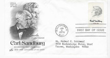 1978-FIRST DAY COVER-#1731-CARL SANDBURG