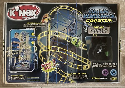 K'Nex Vertical Vengeance Roller Coaster Motorized KNEX 50080 22808