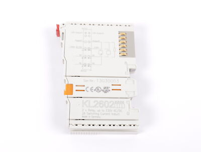 Beckhoff Busklemme KL2602  2-Kanal-Relais 230V #110401