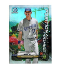 2021 Bowman Chrome Baseball Bobby Witt Jr. POSITIONAL PROMISE