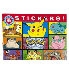 Pokemon Sticker Time Book Nintendo Vintage 2000 American Greetings