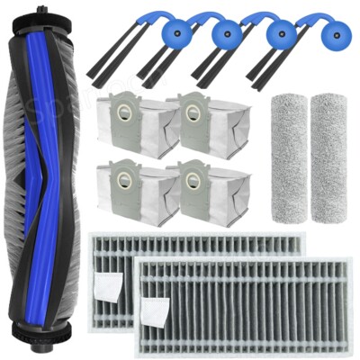 For Ecovacs Deebot X9 Pro Omni / X9 Pro Main Side Brush Filter Mop Dust Bag Part