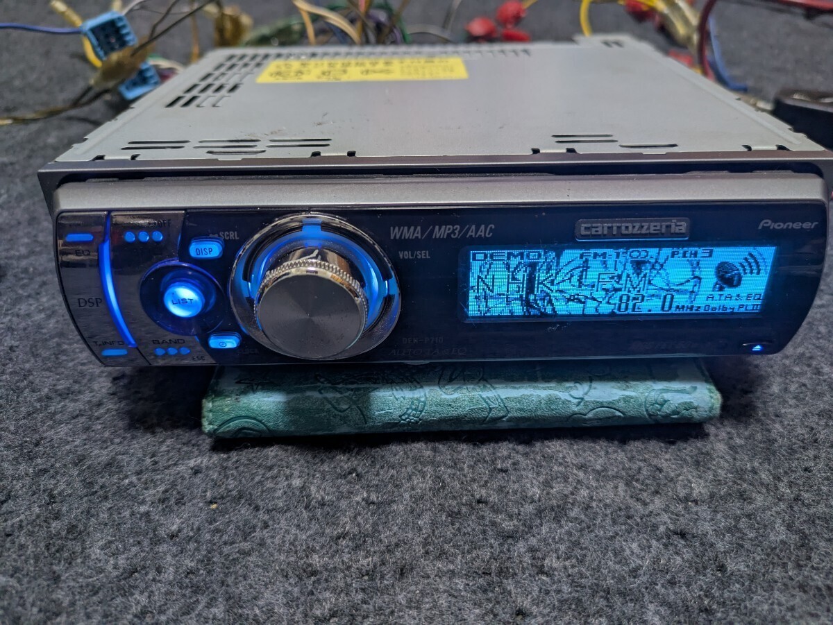 Pioneer carrozzeria DEH-P710 1DIN CD Car Stereo Audio USED Pioneer carrozzeria DEH-P710 1DIN CD Car Stereo Audio USED