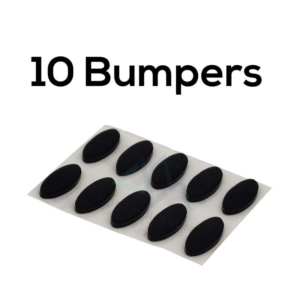 Set of 10 Replacement Rubber Grips Feet Bumpers for Ti-84 Plus Calculator - Image 2 of 4