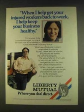 1976 Liberty Mutual Ad - InJured Workers Back to Work