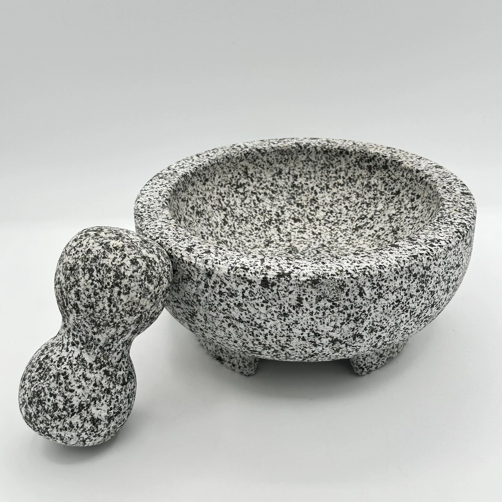 GRANITE MORTAR & PESTLE 8 Inch 10 LBS
